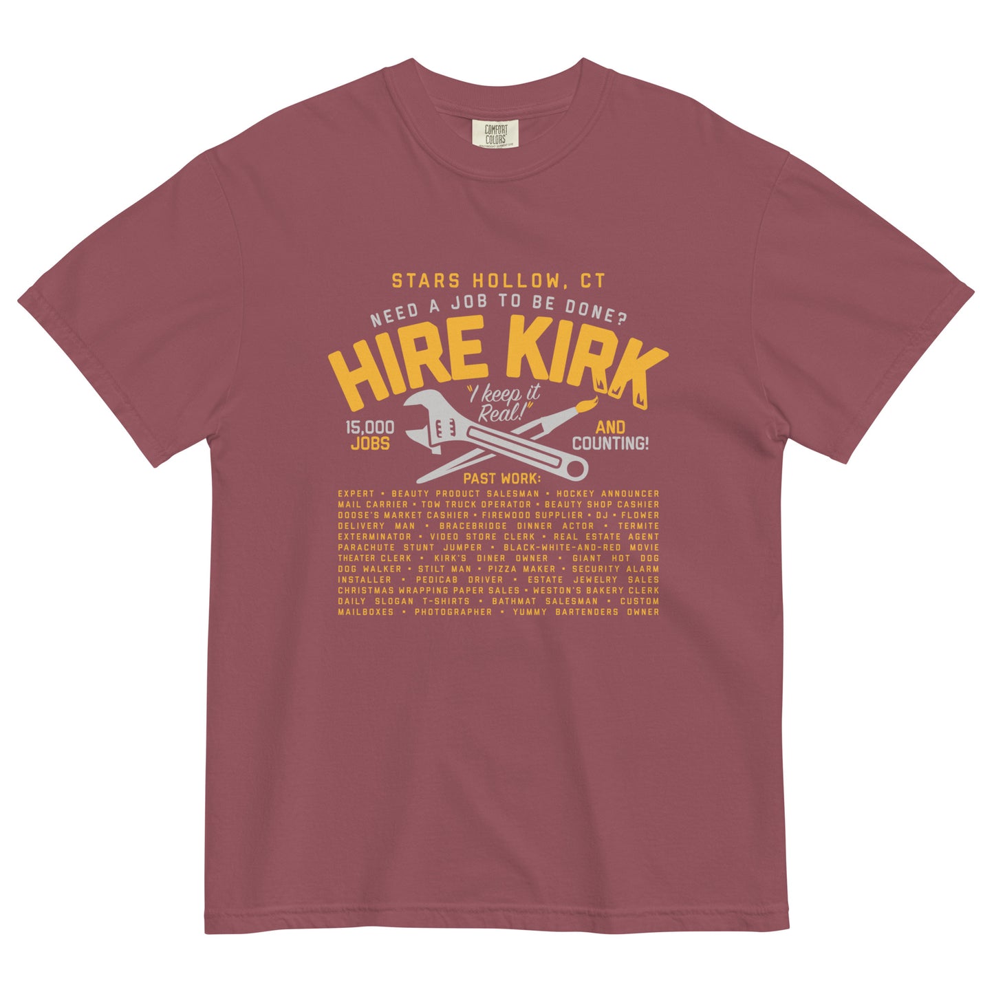 Hire Kirk Men's Relaxed Fit Tee