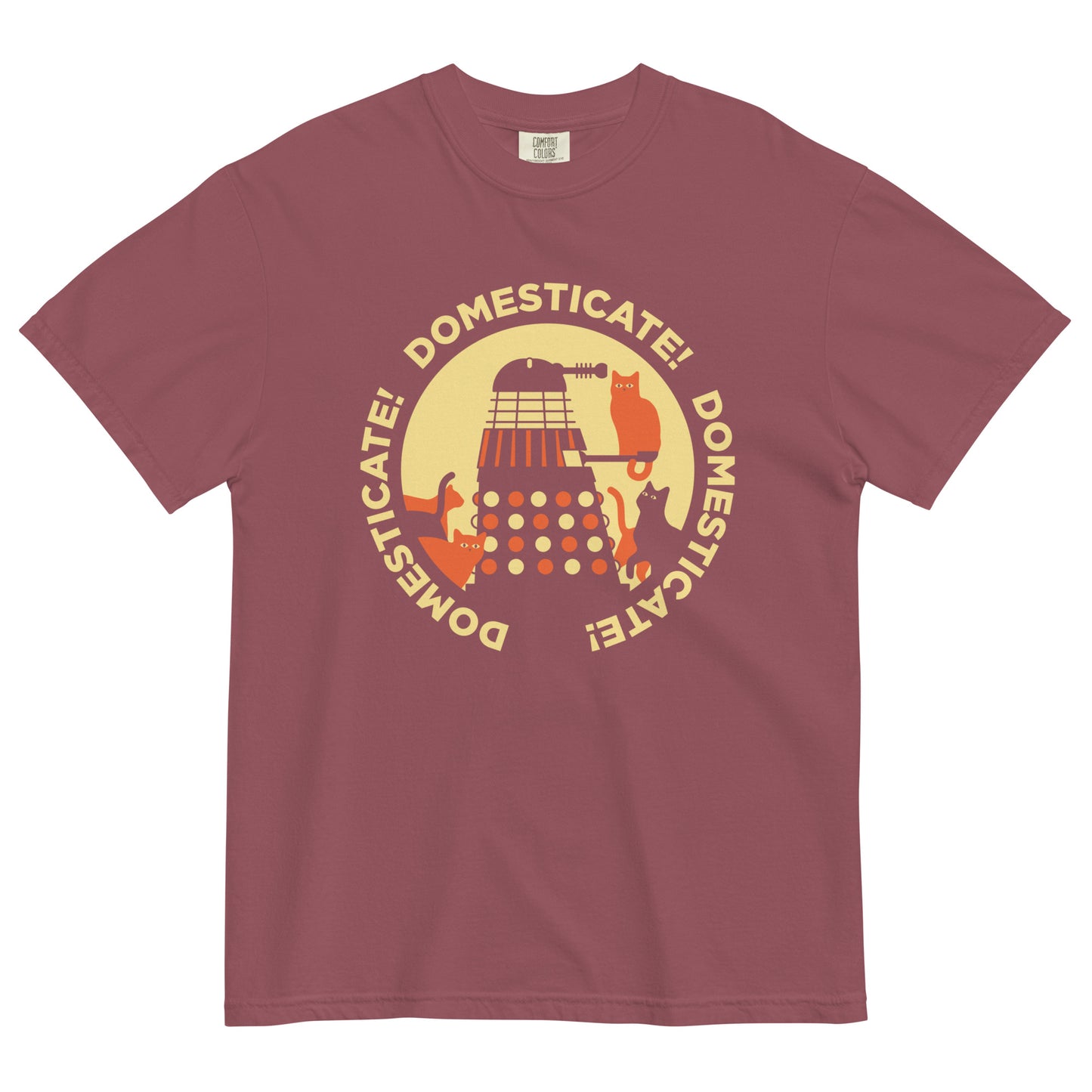 Domesticate! Domesticate! Domesticate! Men's Relaxed Fit Tee