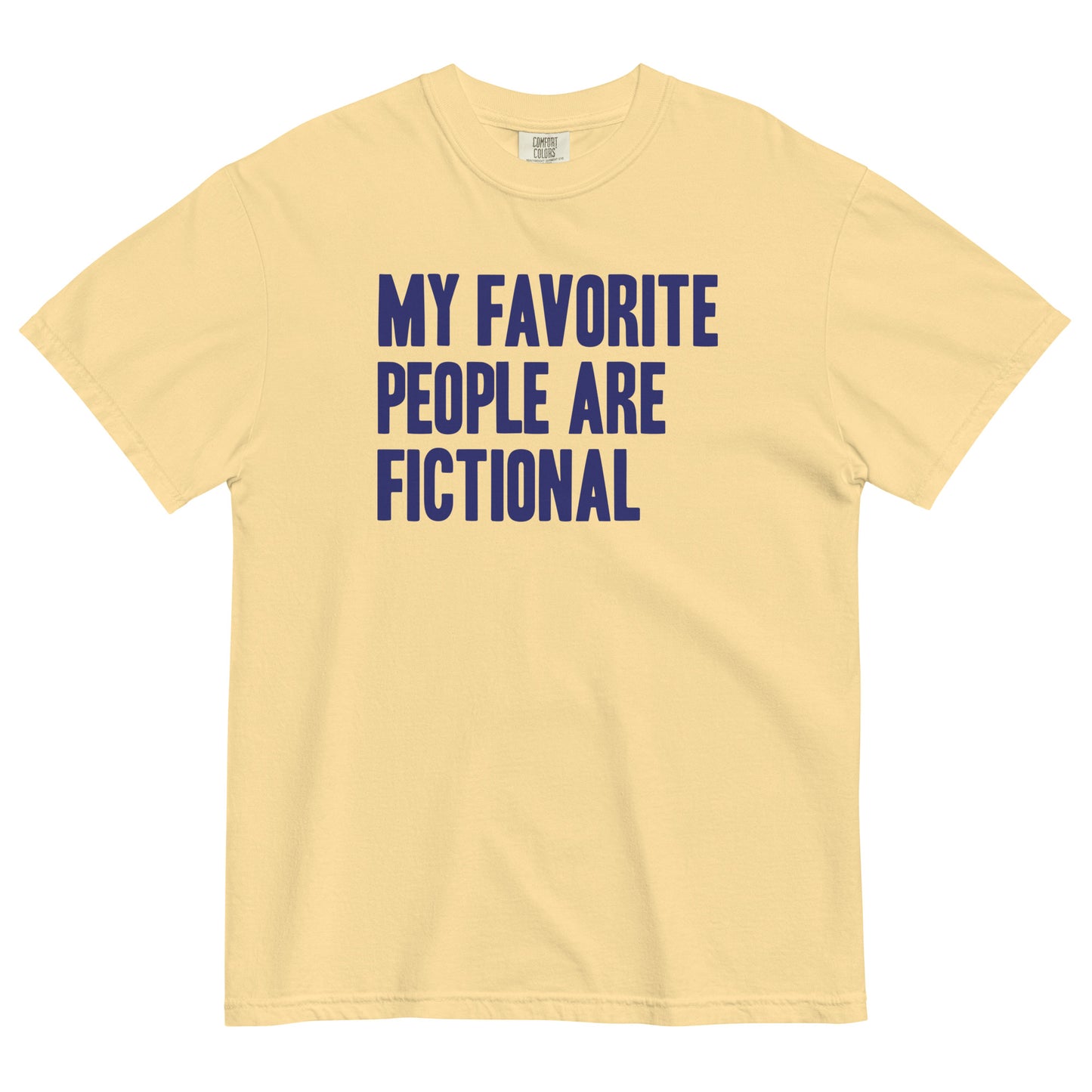 My Favorite People Are Fictional Men's Relaxed Fit Tee