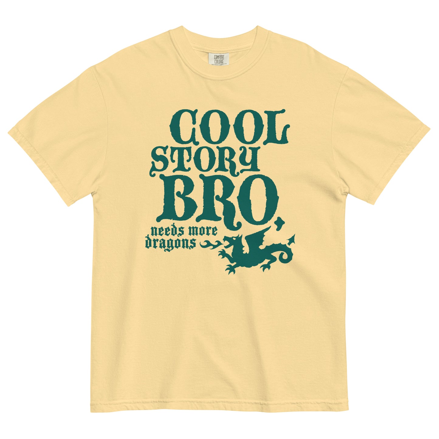 Cool Story Bro, Needs More Dragons Men's Relaxed Fit Tee