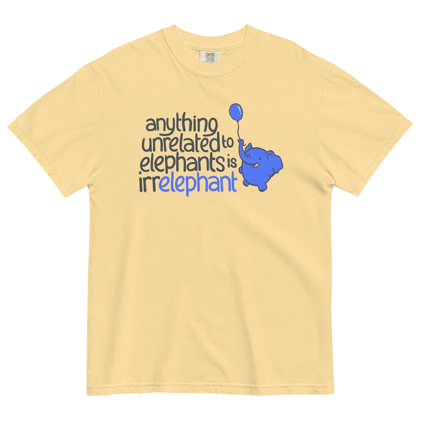 Anything Unrelated Elephants Men's Relaxed Fit Tee