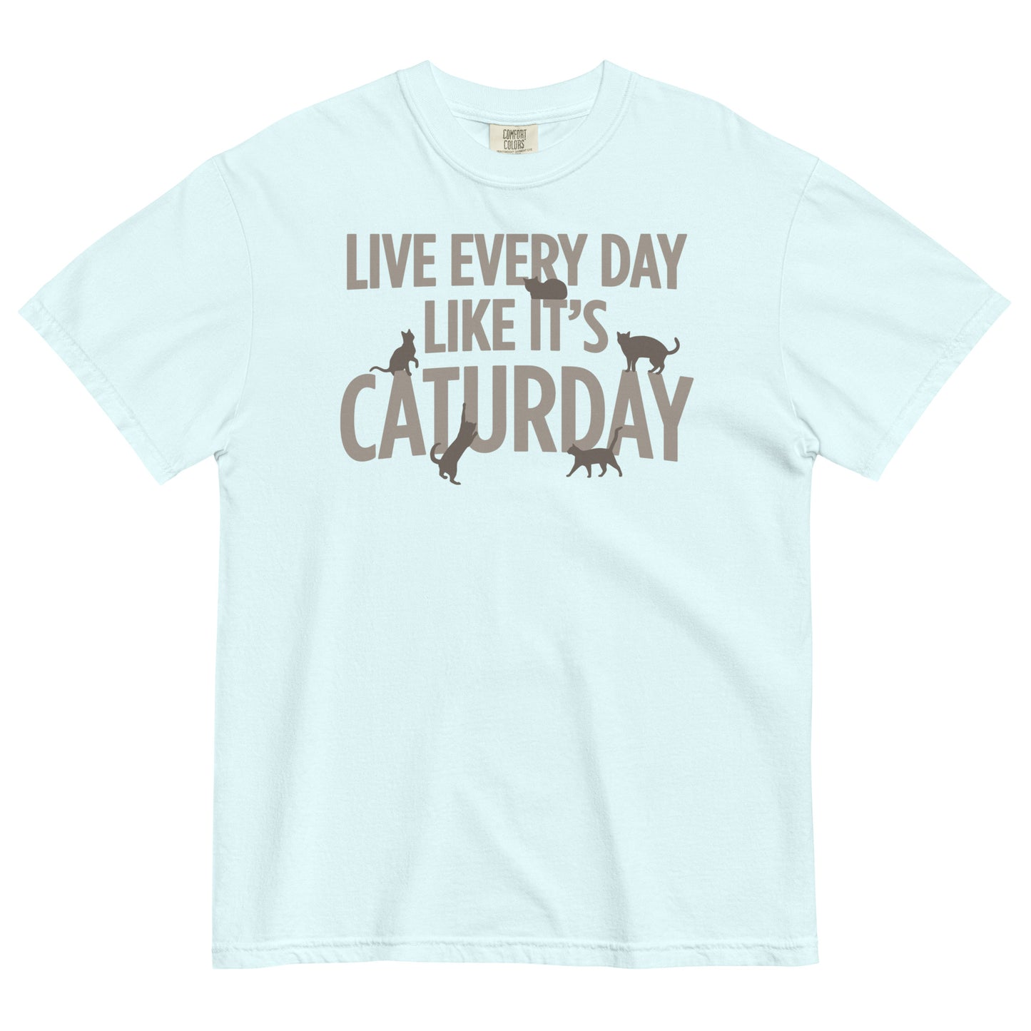 Live Every Day Like It's Caturday Men's Relaxed Fit Tee