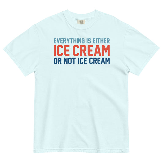 Everything Is Ice Cream Or Not Ice Cream Men's Relaxed Fit Tee