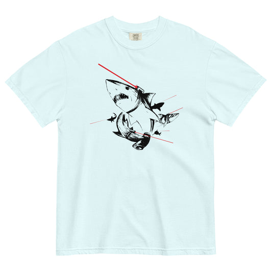 Sharks With Lasers Men's Relaxed Fit Tee