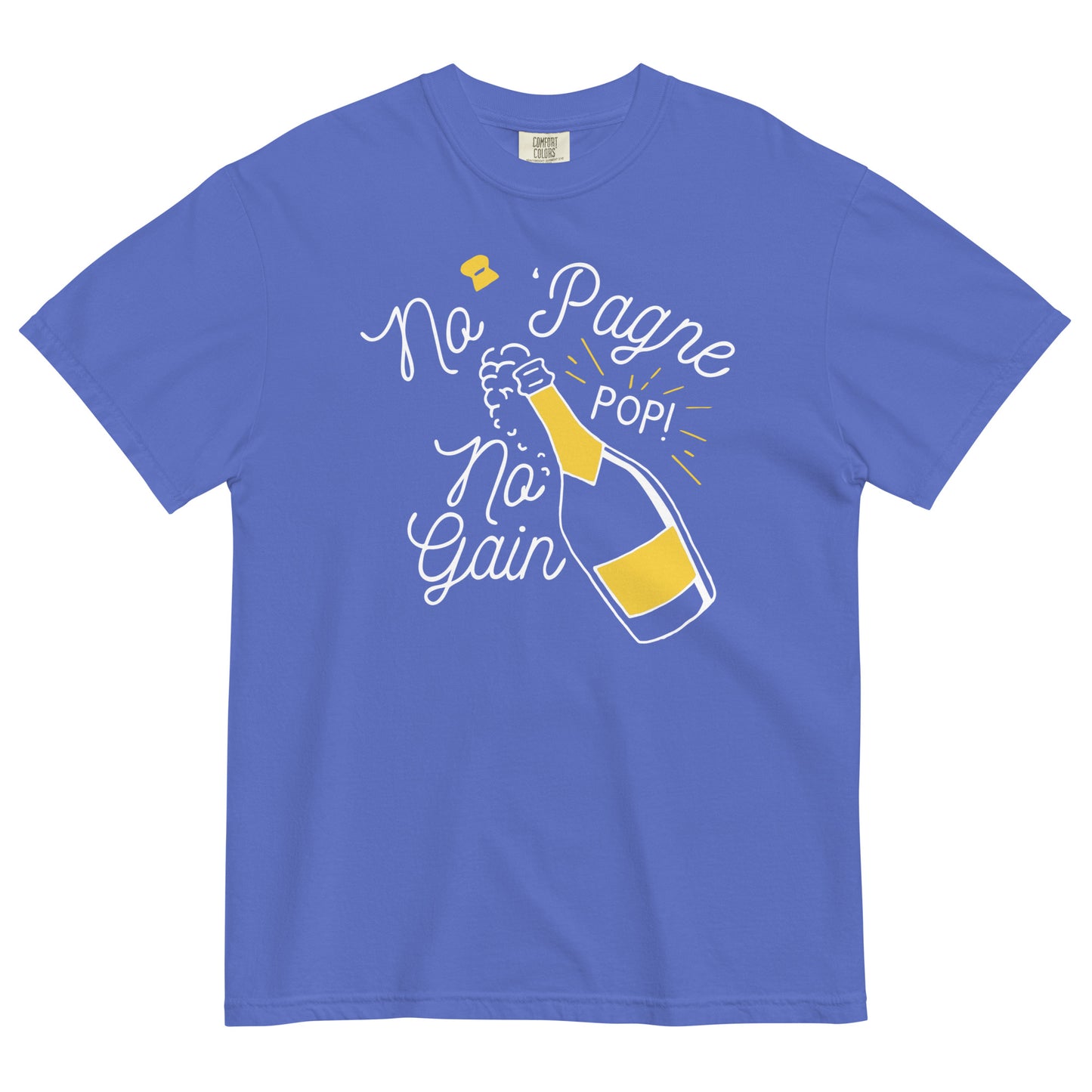 No 'Pagne No Gain Men's Relaxed Fit Tee