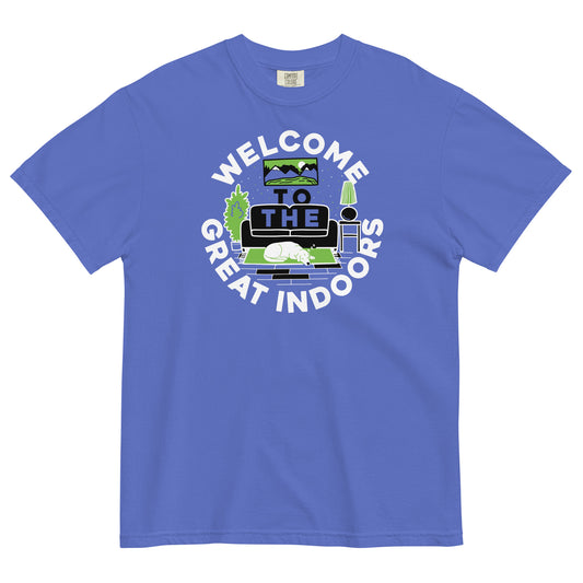 Welcome To The Great Indoors Men's Relaxed Fit Tee