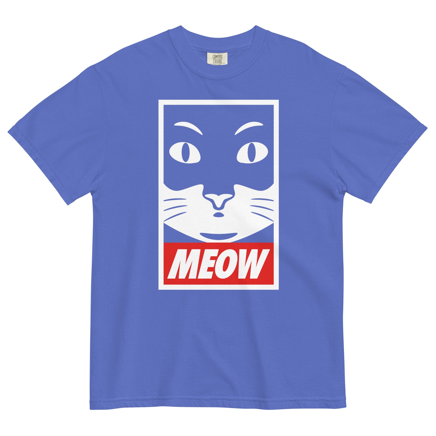 Meow Men's Relaxed Fit Tee