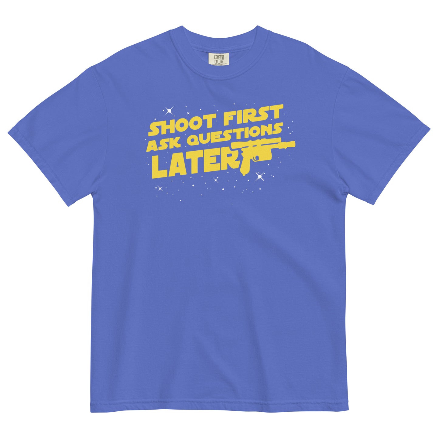 Shoot First Ask Questions Later Men's Relaxed Fit Tee