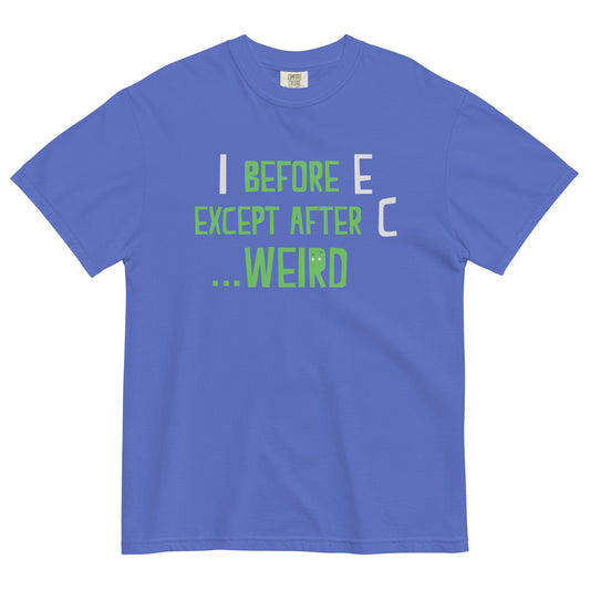 I Before E Except After C Men's Relaxed Fit Tee
