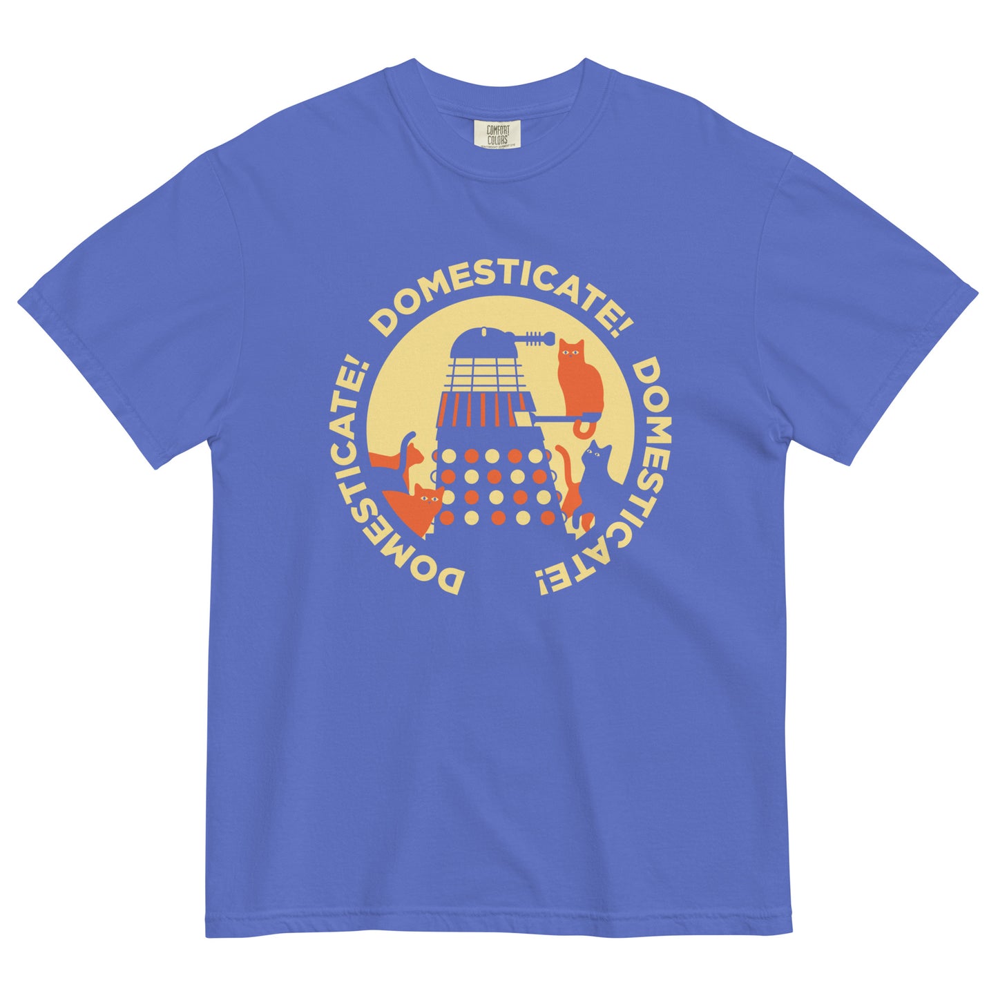 Domesticate! Domesticate! Domesticate! Men's Relaxed Fit Tee