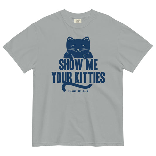Show Me Your Kitties Men's Relaxed Fit Tee