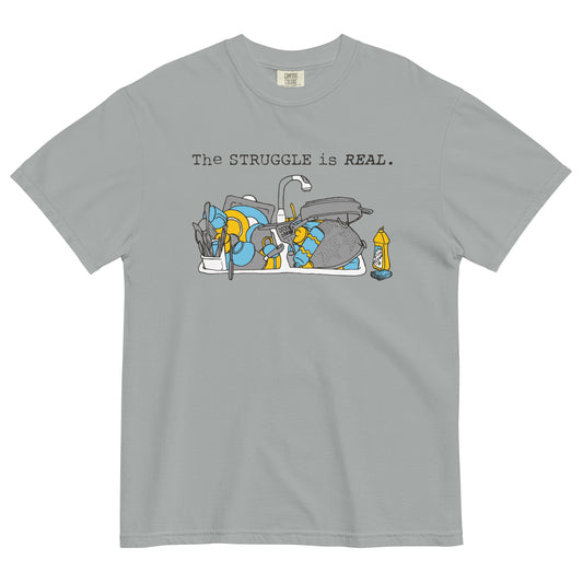 The Struggle Is Real Men's Relaxed Fit Tee