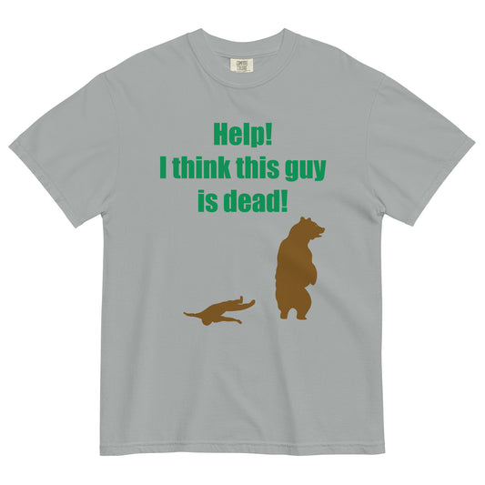 Help! I Think This Guy Is Dead! Men's Relaxed Fit Tee