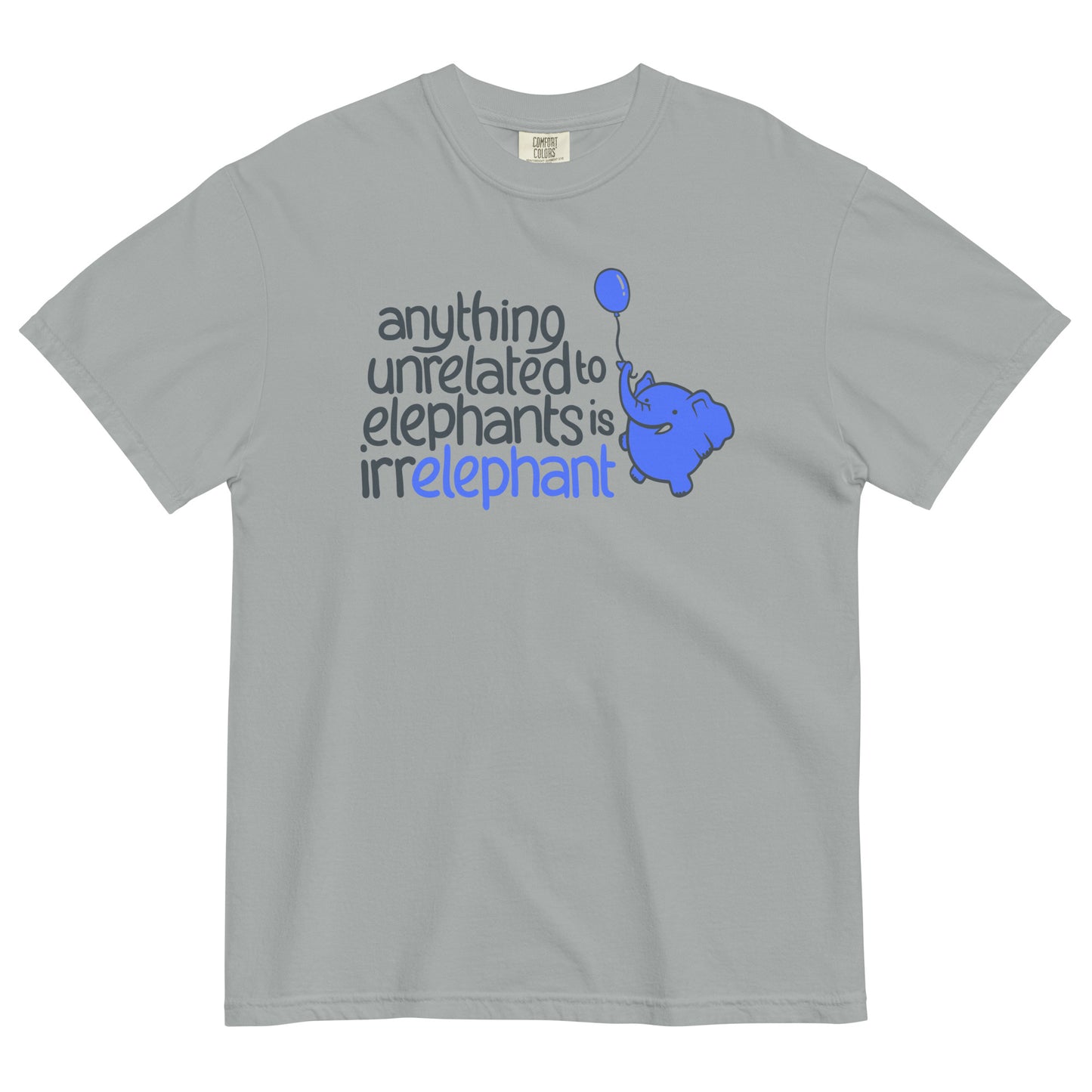 Anything Unrelated Elephants Men's Relaxed Fit Tee