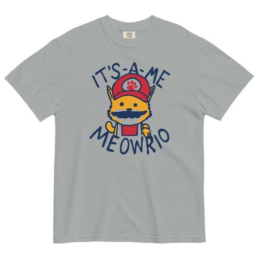 It's-a-me Meowrio Men's Relaxed Fit Tee