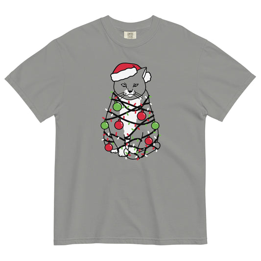 Meowy Christmas Men's Relaxed Fit Tee