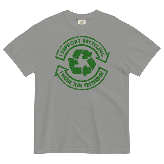 I Support Recycling Men's Relaxed Fit Tee