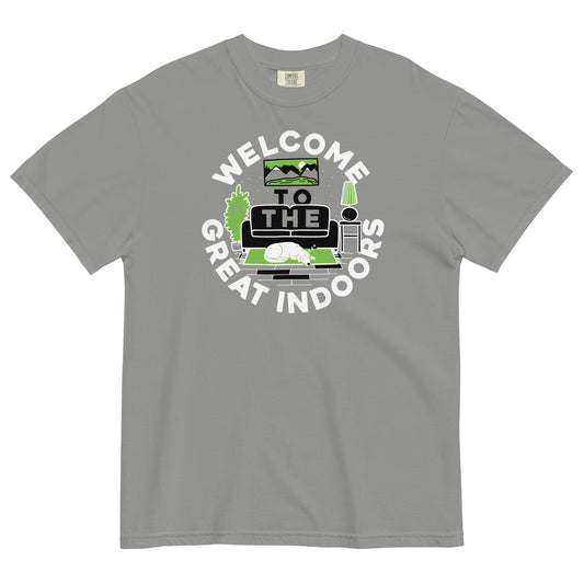Welcome To The Great Indoors Men's Relaxed Fit Tee