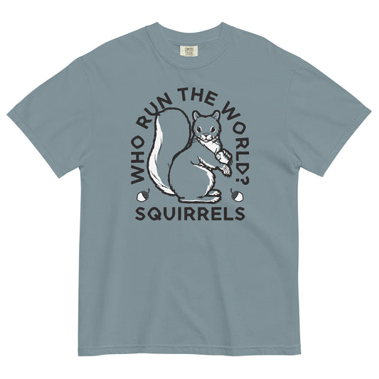 Who Run The World? Squirrels Men's Relaxed Fit Tee