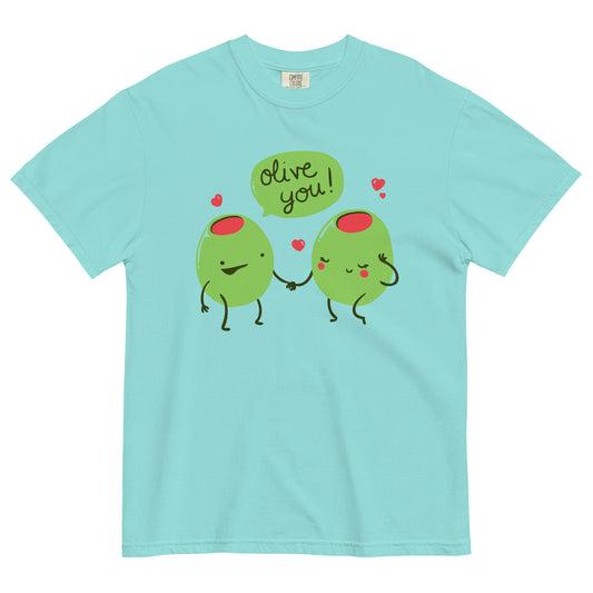 Olive You Men's Relaxed Fit Tee