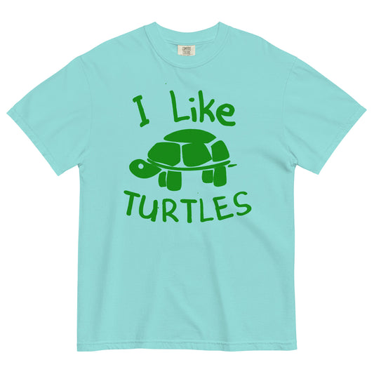 I Like Turtles Men's Relaxed Fit Tee