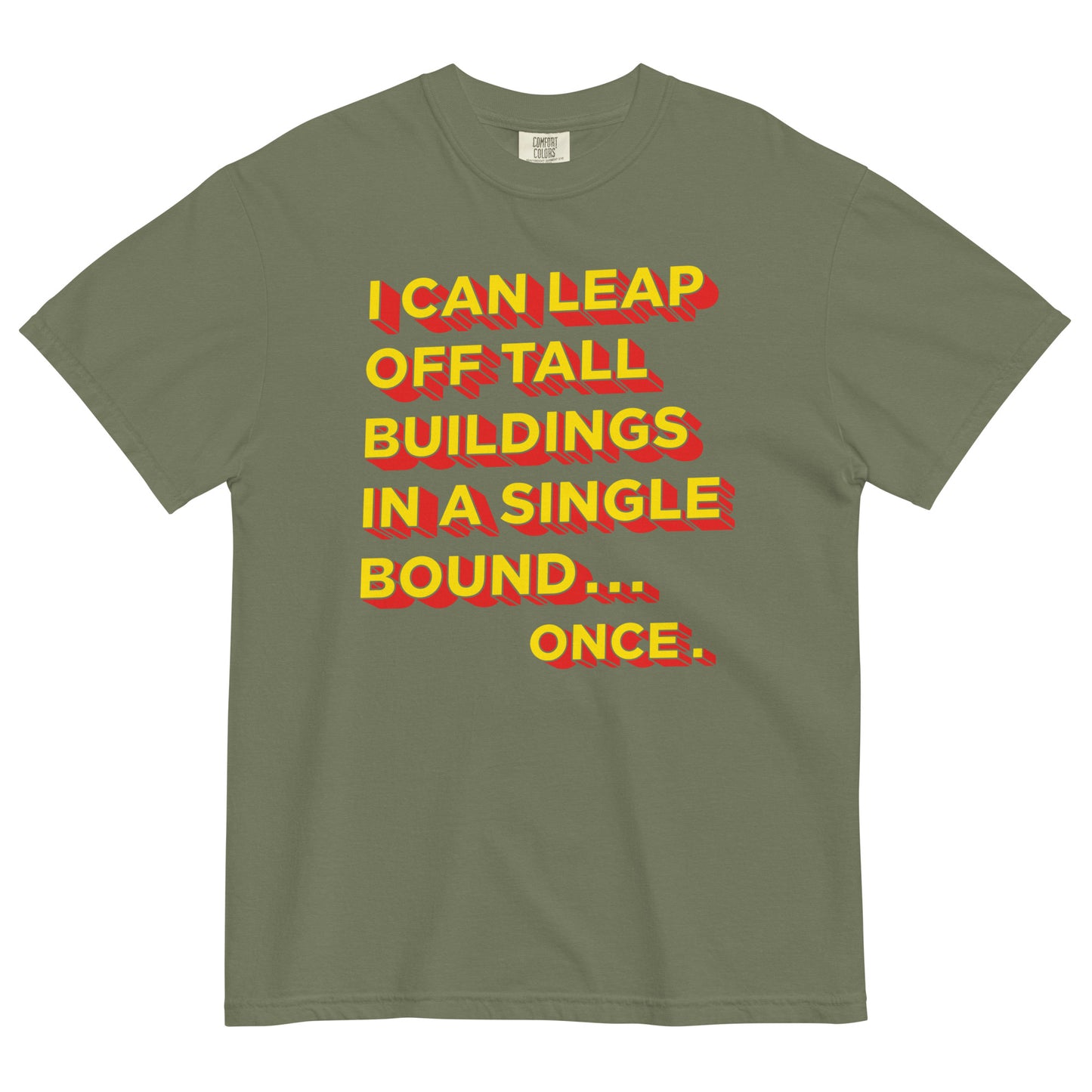 Tall Buildings In A Single Bound Men's Relaxed Fit Tee