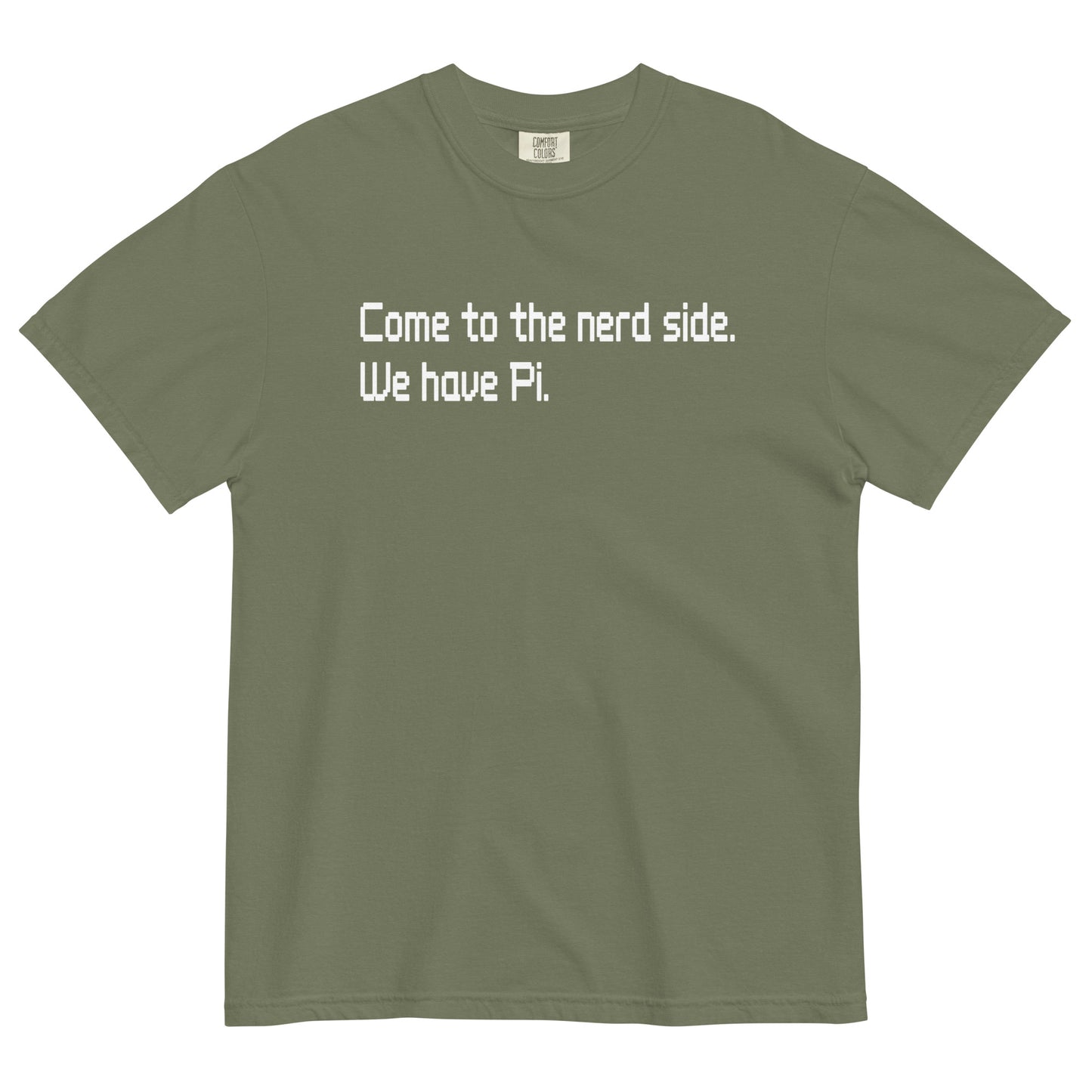 Come To The Nerd Side. We Have Pi. Men's Relaxed Fit Tee