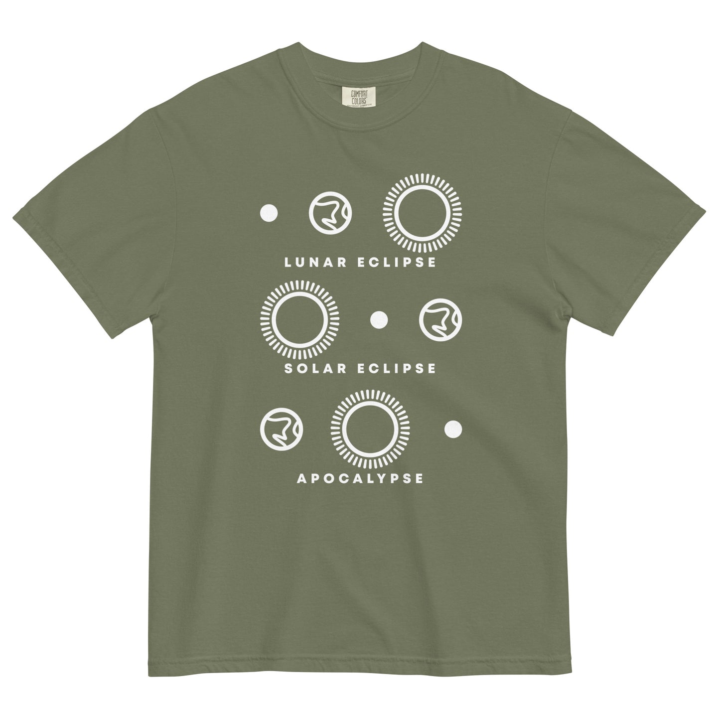 Lunar Eclipse Solar Eclipse Apocalypse Men's Relaxed Fit Tee