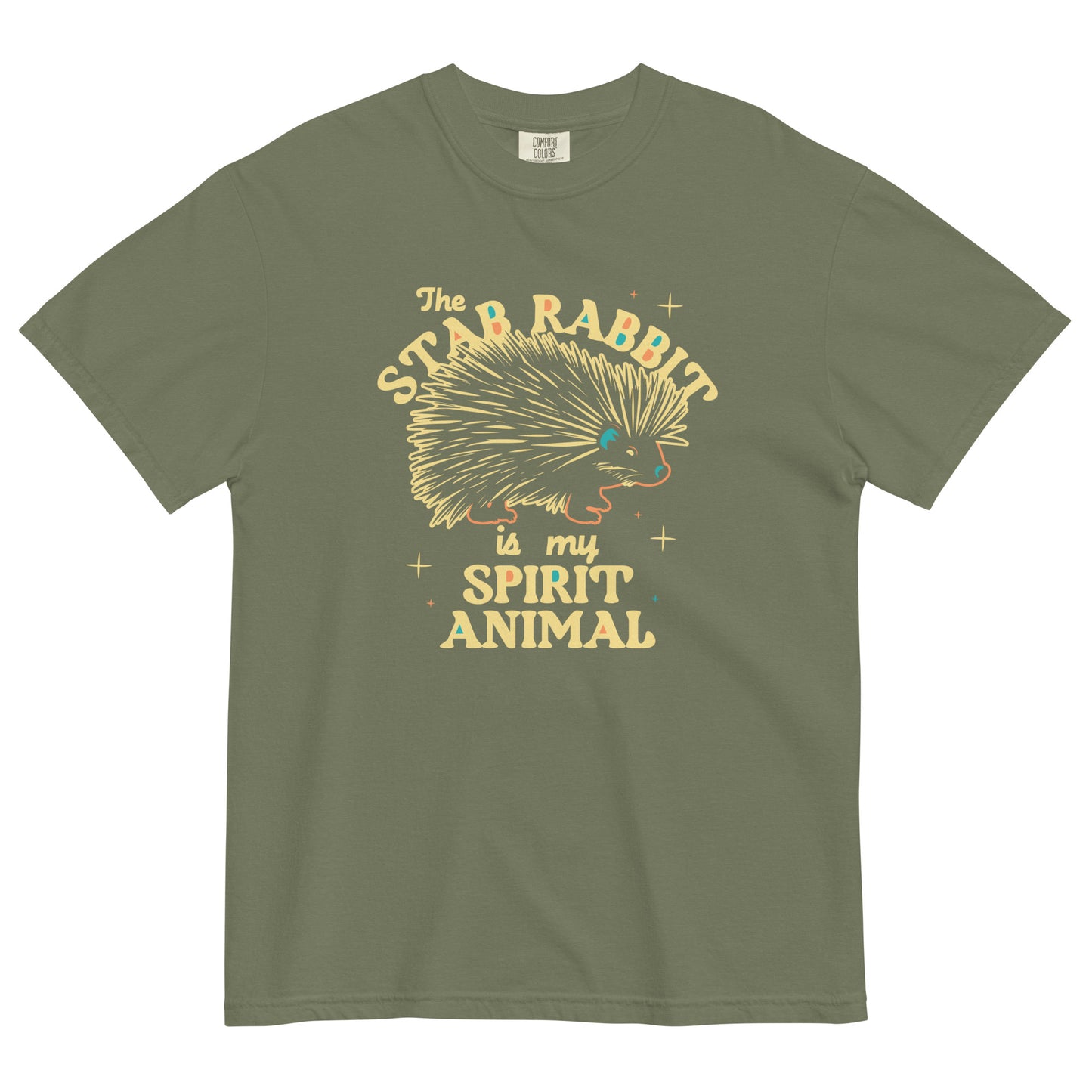 The Stab Rabbit Is My Spirit Animal Men's Relaxed Fit Tee