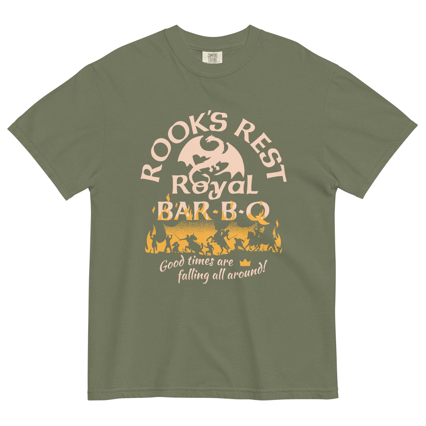 Rook's Rest Royal Bar-B-Q Men's Relaxed Fit Tee