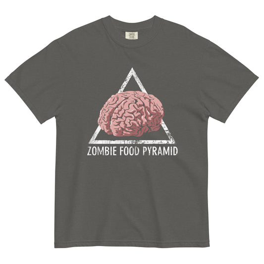Zombie Food Pyramid Men's Relaxed Fit Tee
