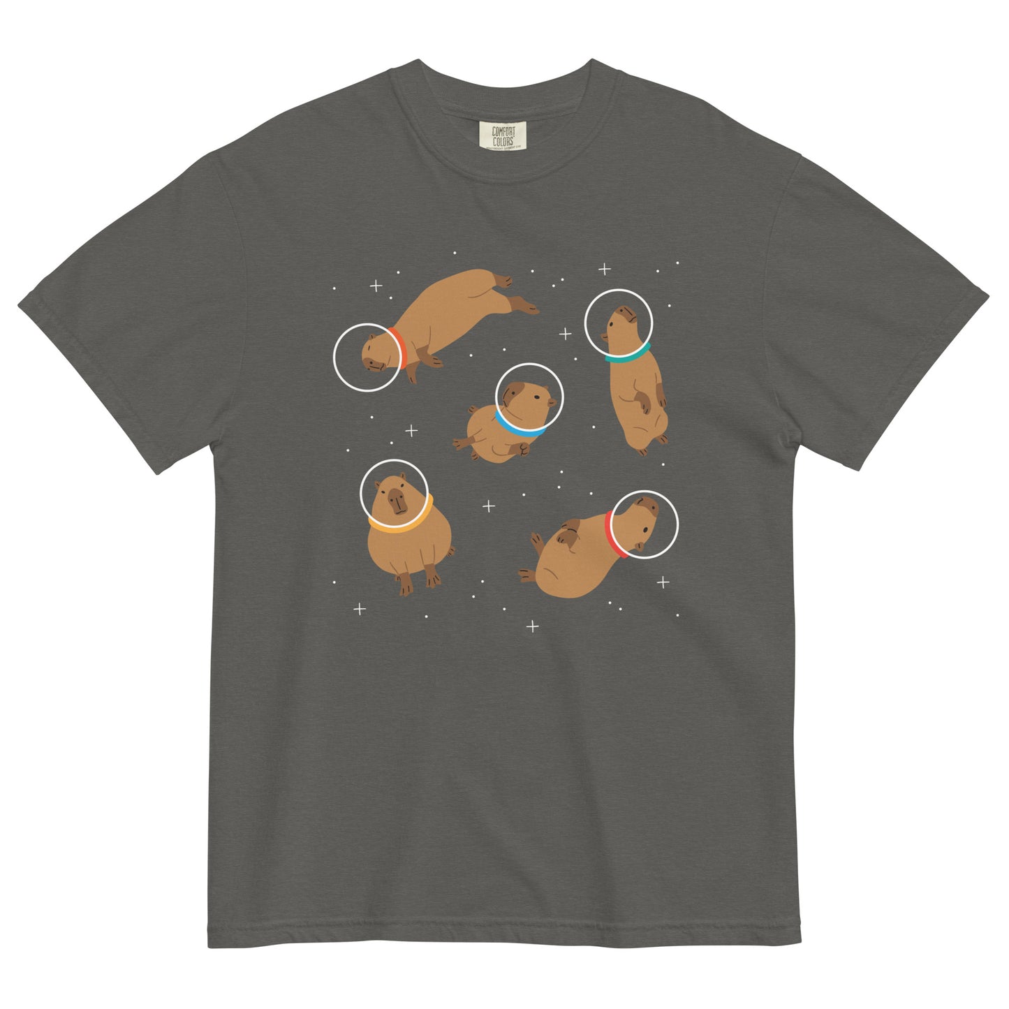 Capybaras In Space Men's Relaxed Fit Tee