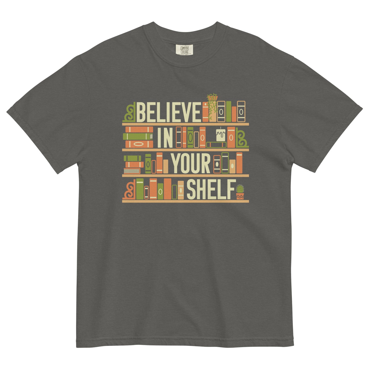 Believe In Your Shelf Men's Relaxed Fit Tee
