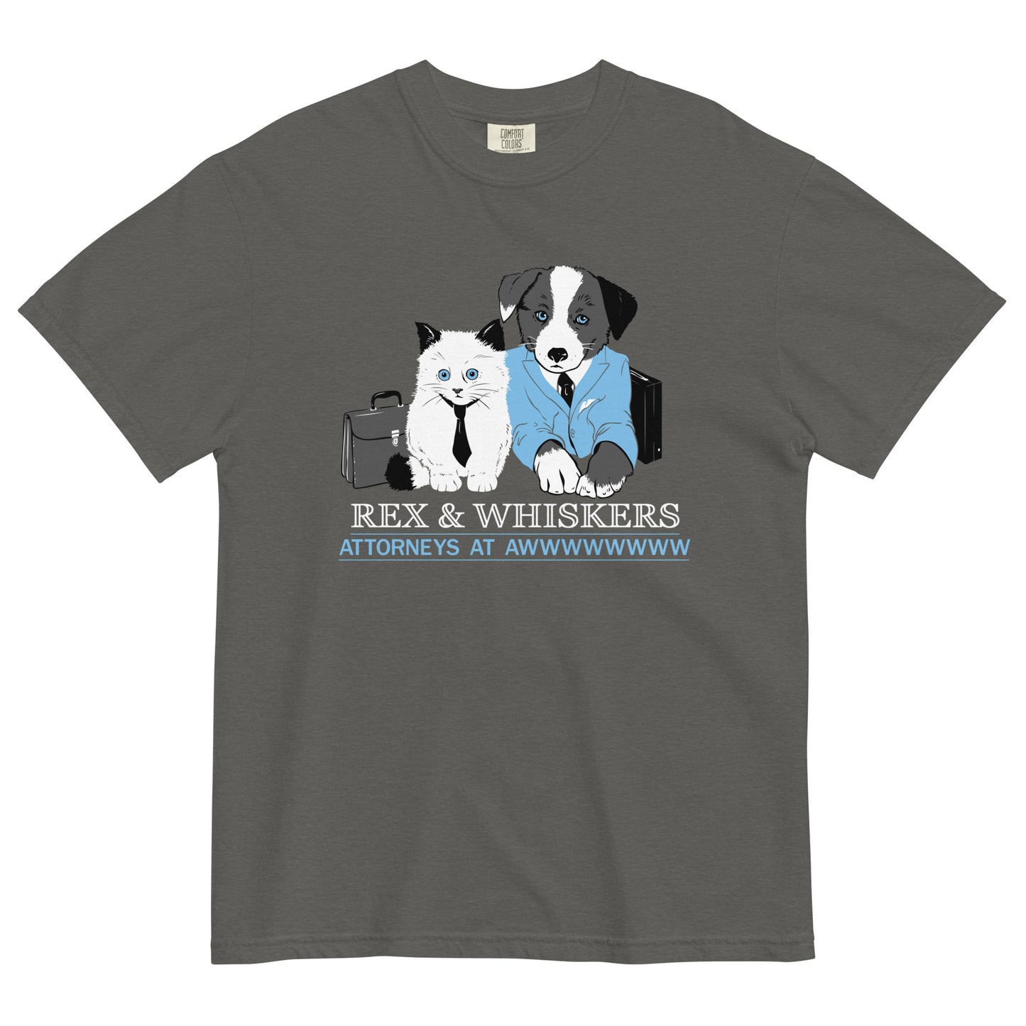 Rex and Whiskers Attorneys Men's Relaxed Fit Tee