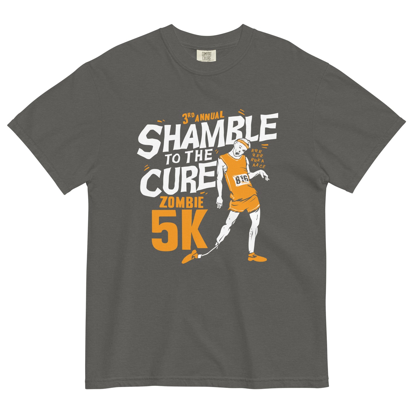 Shamble To The Cure Zombie 5K Men's Relaxed Fit Tee