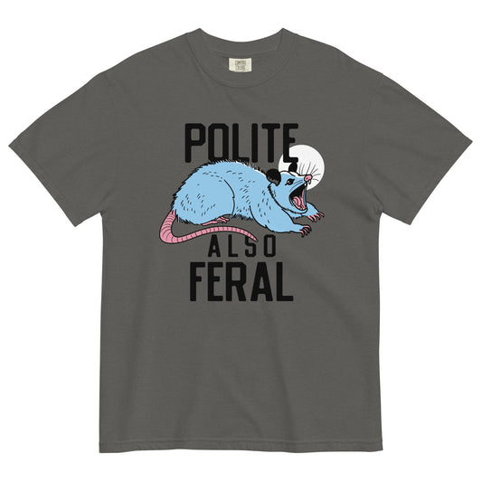 Polite Also Feral Men's Relaxed Fit Tee