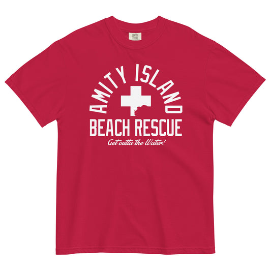 Amity Island Beach Rescue Men's Relaxed Fit Tee