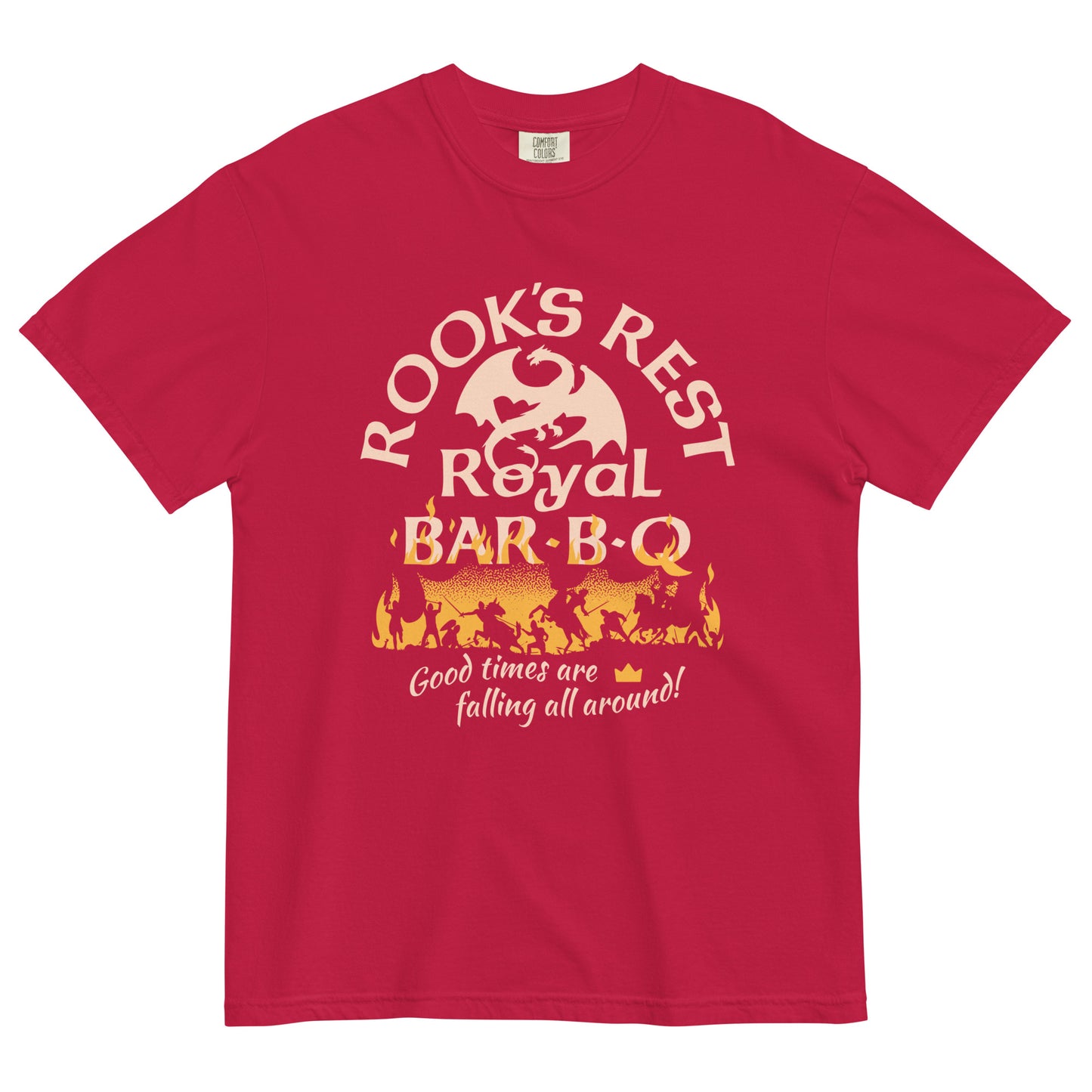 Rook's Rest Royal Bar-B-Q Men's Relaxed Fit Tee