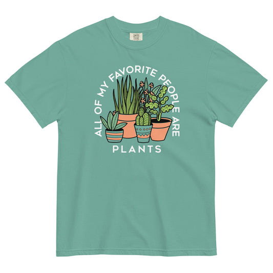 All Of My Favorite People Are Plants Men's Relaxed Fit Tee
