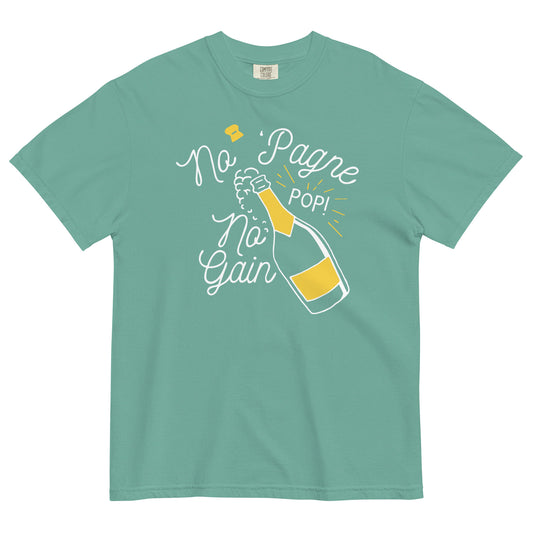 No 'Pagne No Gain Men's Relaxed Fit Tee