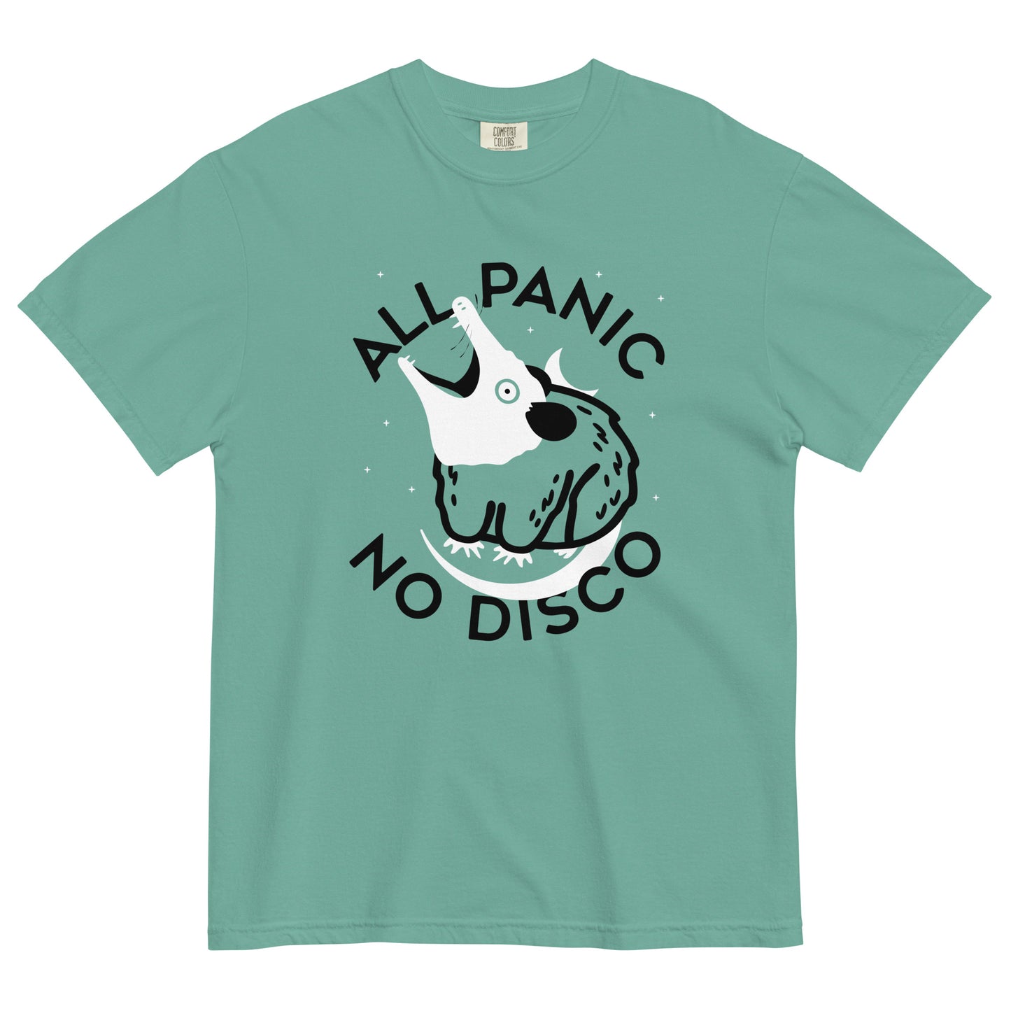 All Panic No Disco Men's Relaxed Fit Tee