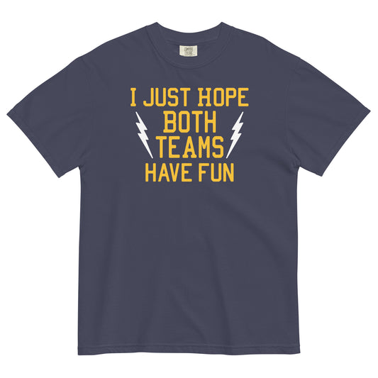 I Just Hope Both Teams Have Fun Men's Relaxed Fit Tee