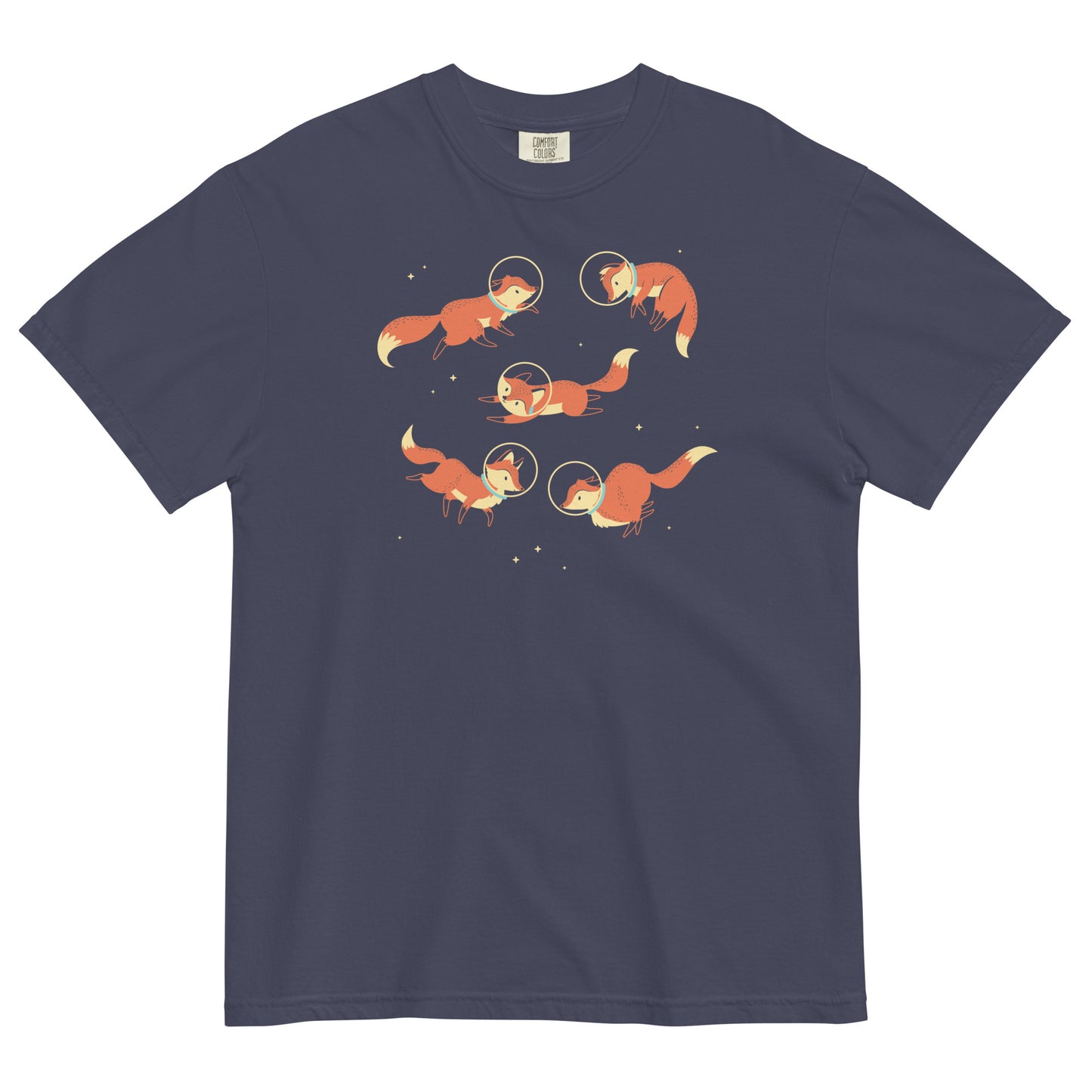 Foxes In Space Men's Relaxed Fit Tee