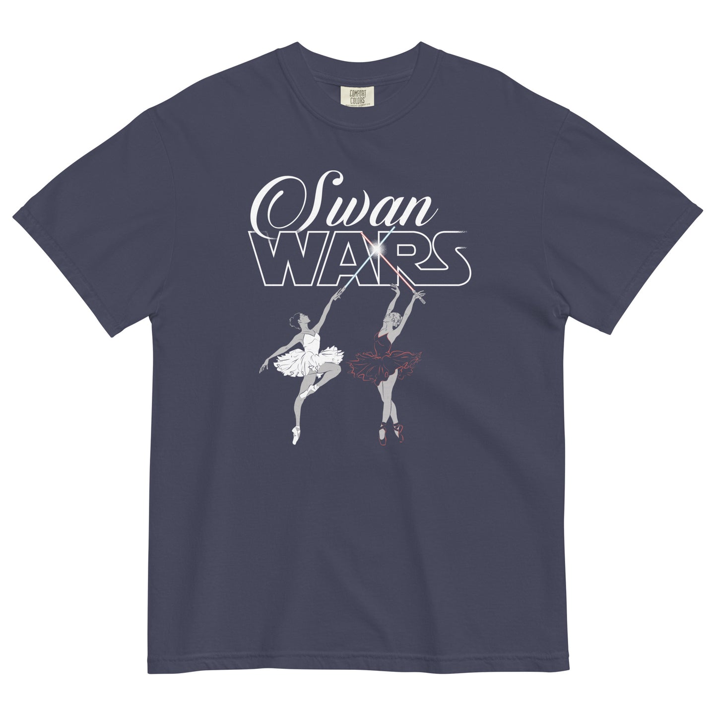 Swan Wars Men's Relaxed Fit Tee