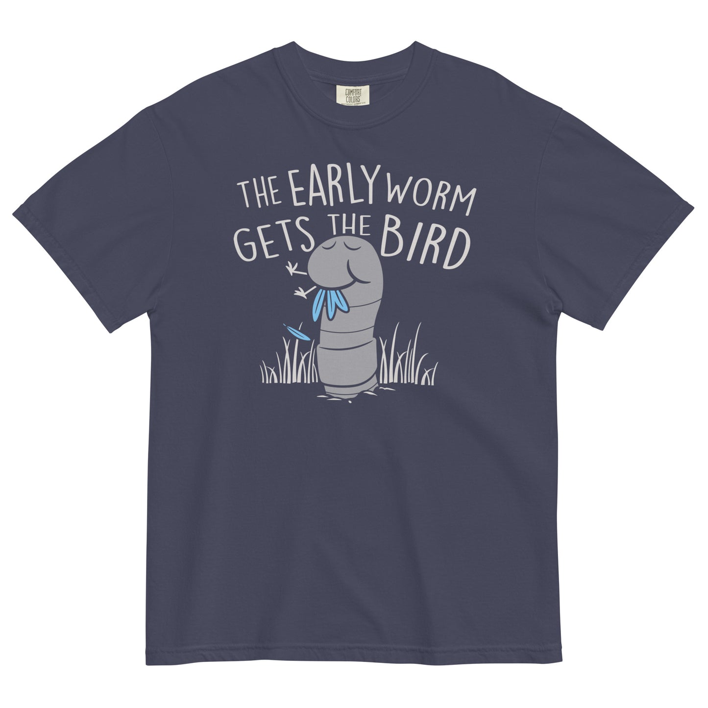 The Early Worm Gets The Bird Men's Relaxed Fit Tee