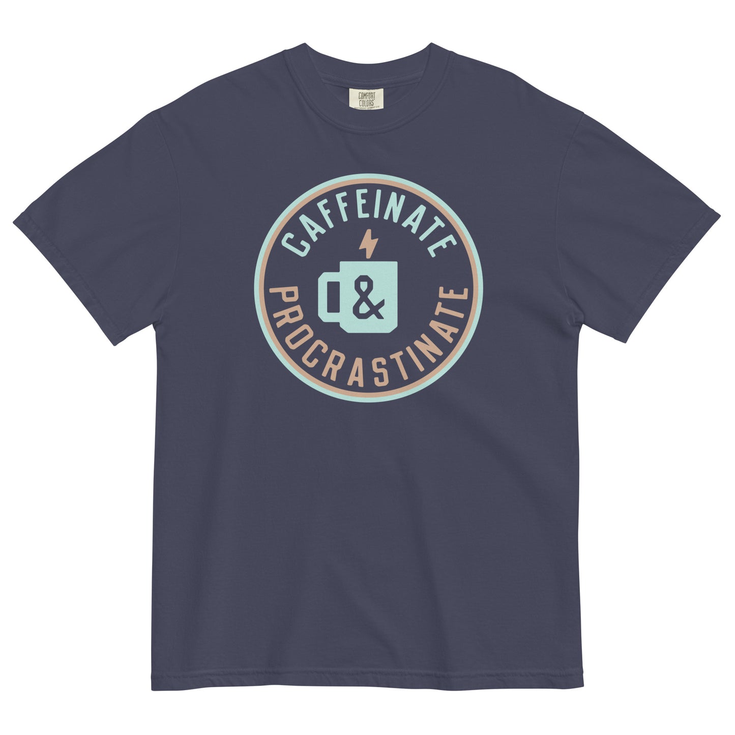 Caffeinate And Procrastinate Men's Relaxed Fit Tee
