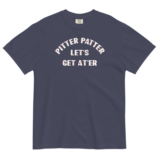 Pitter Patter Let's Get At'er Men's Relaxed Fit Tee