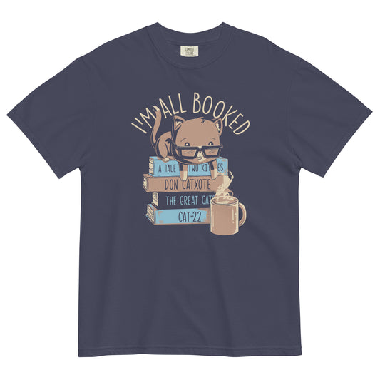 I'm All Booked Men's Relaxed Fit Tee