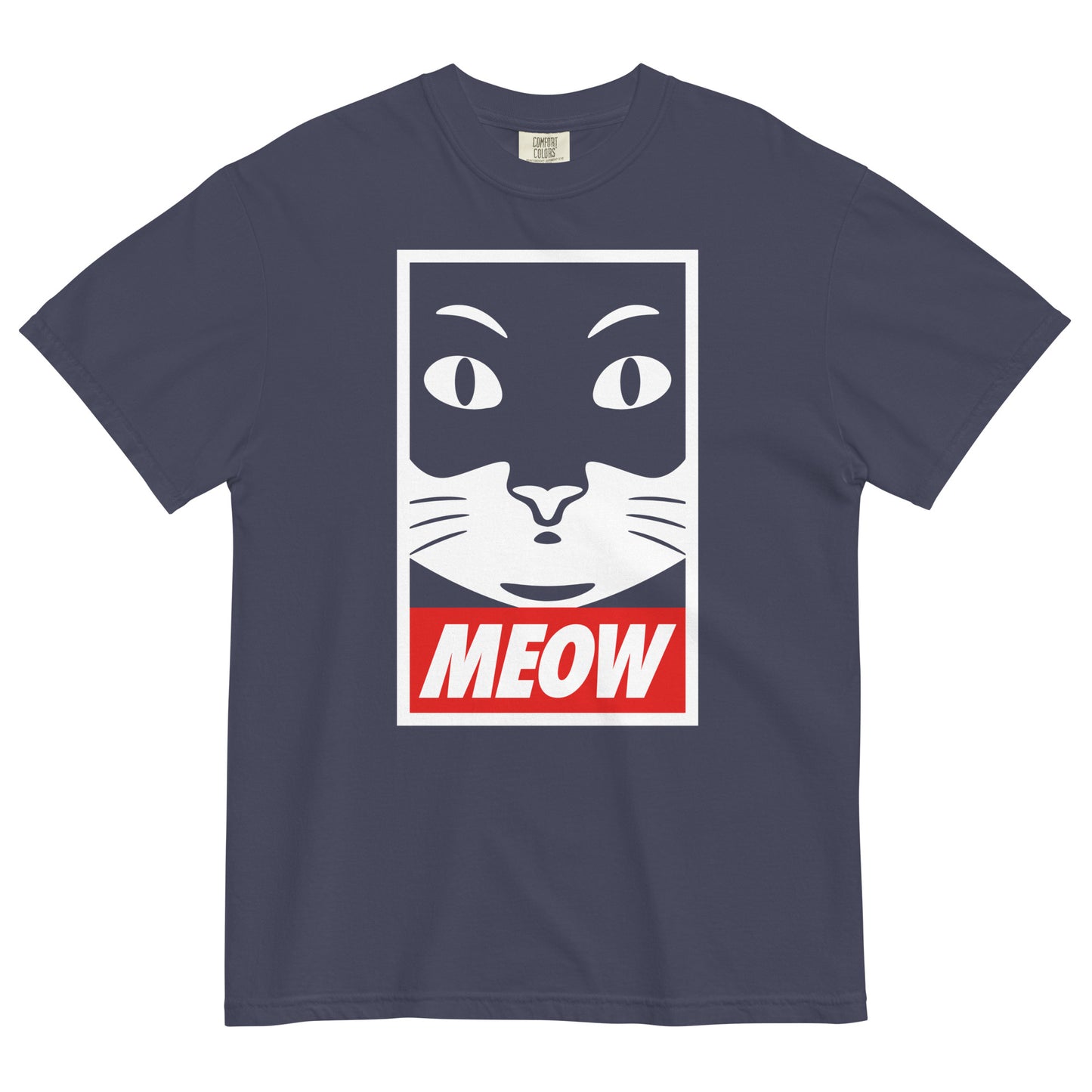 Meow Men's Relaxed Fit Tee