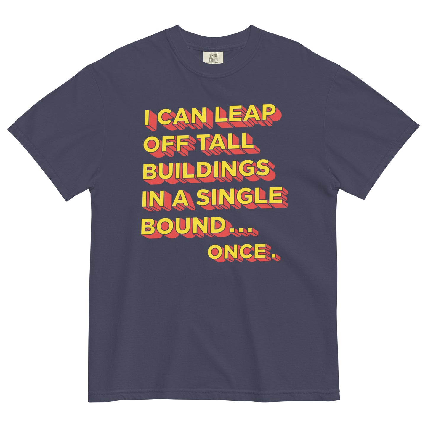Tall Buildings In A Single Bound Men's Relaxed Fit Tee